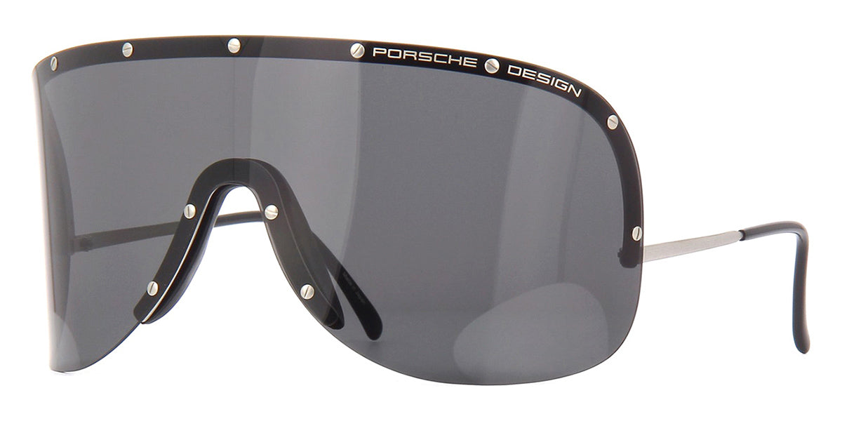 Porsche Design 8479 B S2 Large Silver Wraparound Frame - As Seen On Lady Gaga & Angie Katsanevas
