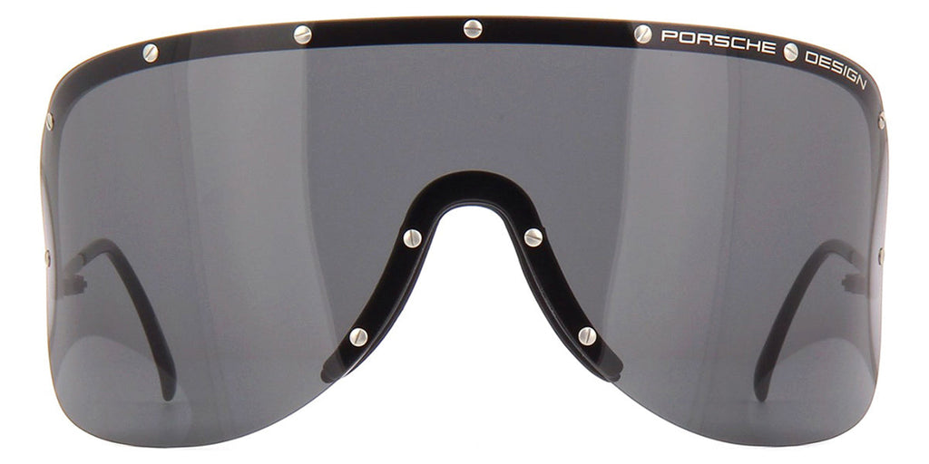 Porsche Design 8479 B S2 Large Silver Wraparound Frame - As Seen On Lady Gaga & Angie Katsanevas