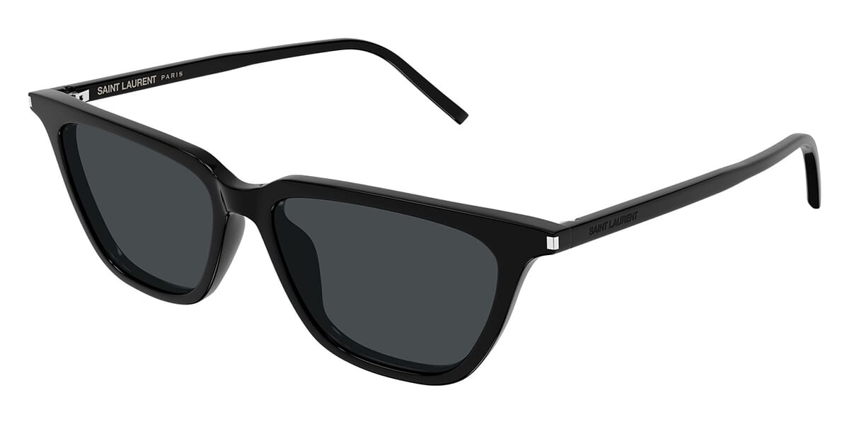 Saint Laurent Sun SL 889 Sulpice Thin 001 - As Seen On Meryl Streep & Virginie Efira