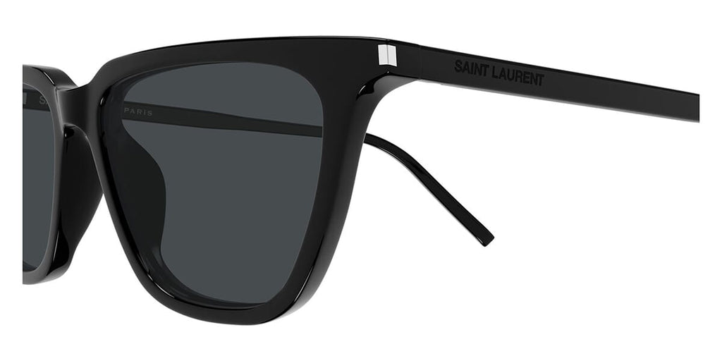 Saint Laurent Sun SL 889 Sulpice Thin 001 - As Seen On Meryl Streep & Virginie Efira